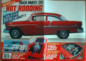 POPULAR HOT RODDING 1981 APR - WHO DA BOSS, IOWA DRAGS, R&J